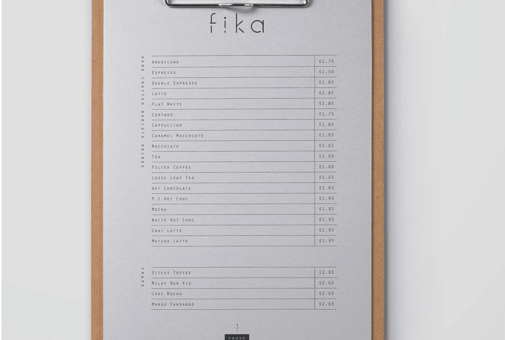 Fika Coffee Shop Branding