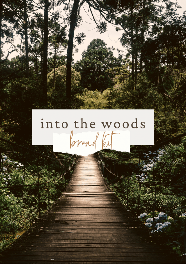 Into The Woods Canva Logo Kit