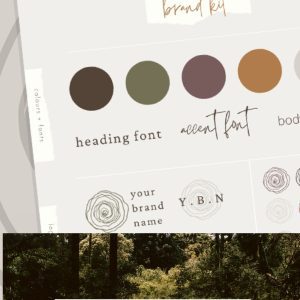 Woodland Forest Logo Kit