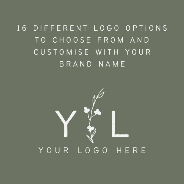 Wild Berry Canva Brand Kit Logo Template