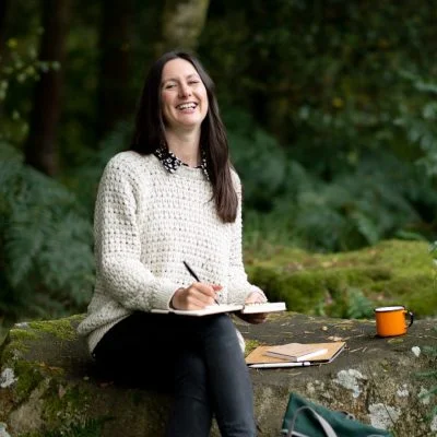 Sustainable Branding Designer Charlotte smiling at camera