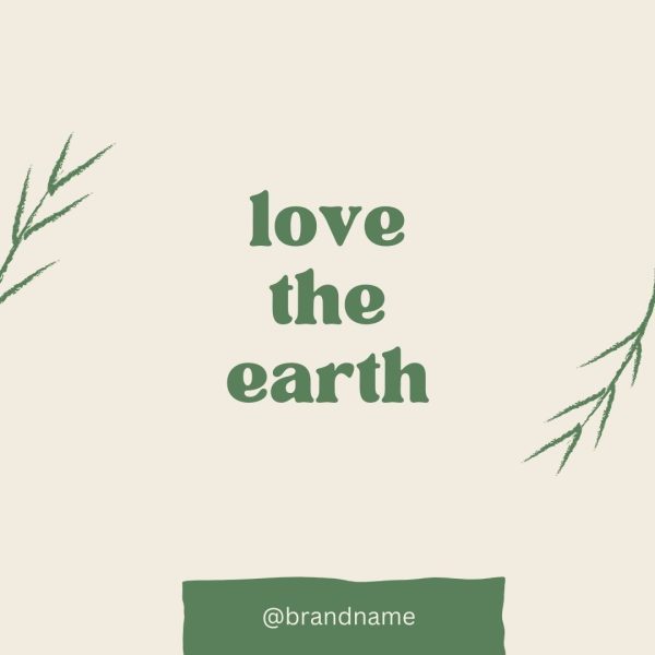 Eco Friendly Green Instagram Templates