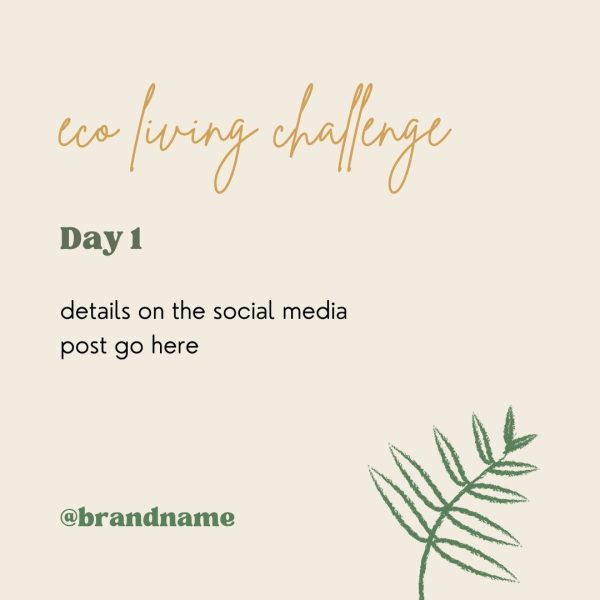 Eco Friendly Green Instagram Templates