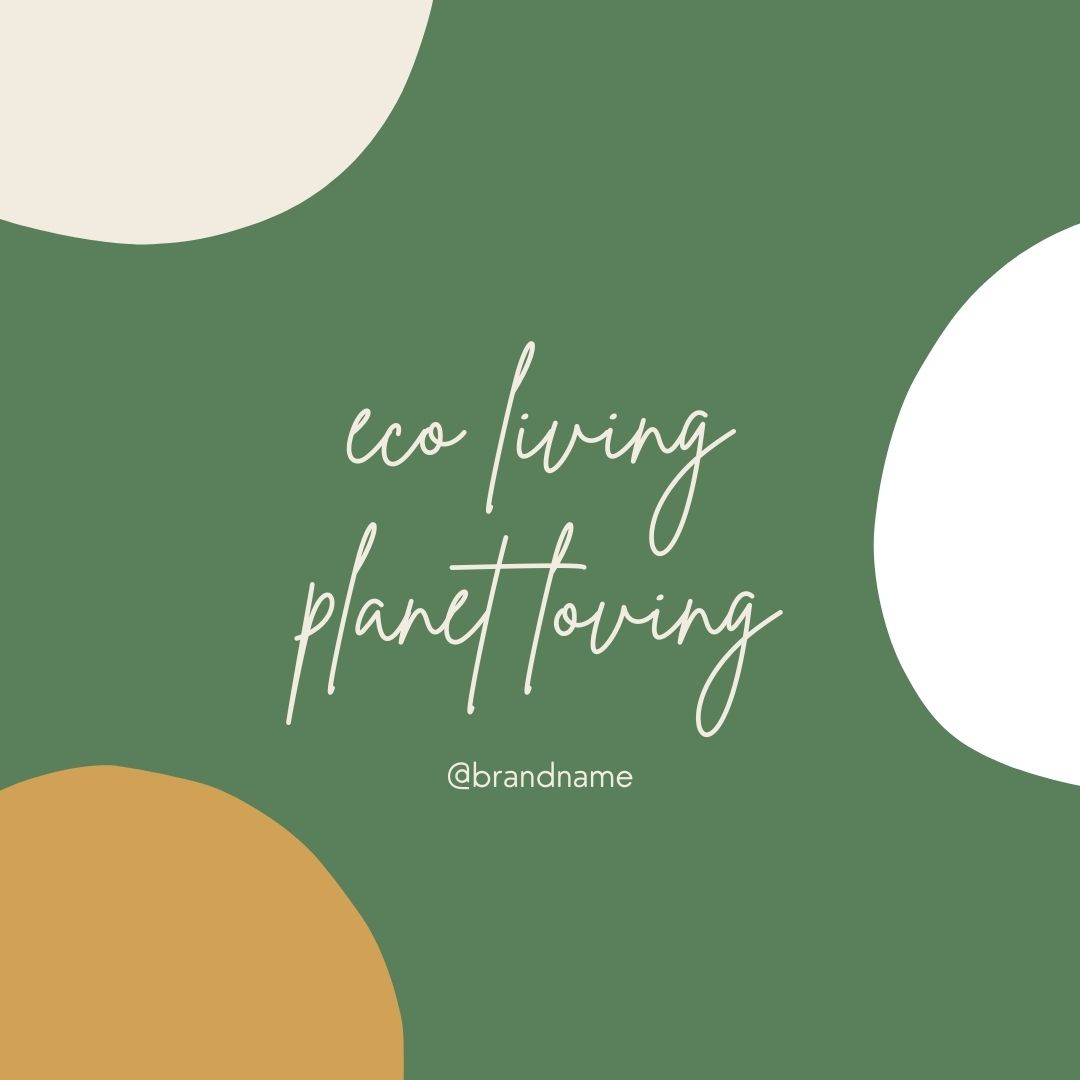 Eco-Friendly Instagram Template Social Media-5 Eco Friendly Green Instagram Templates