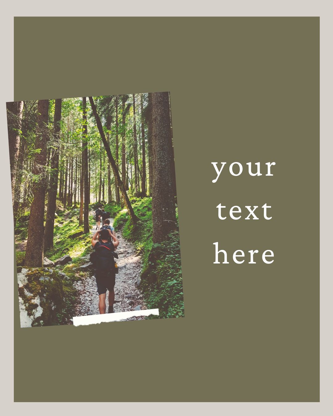 Natural Eco Instagram Social Media Templates