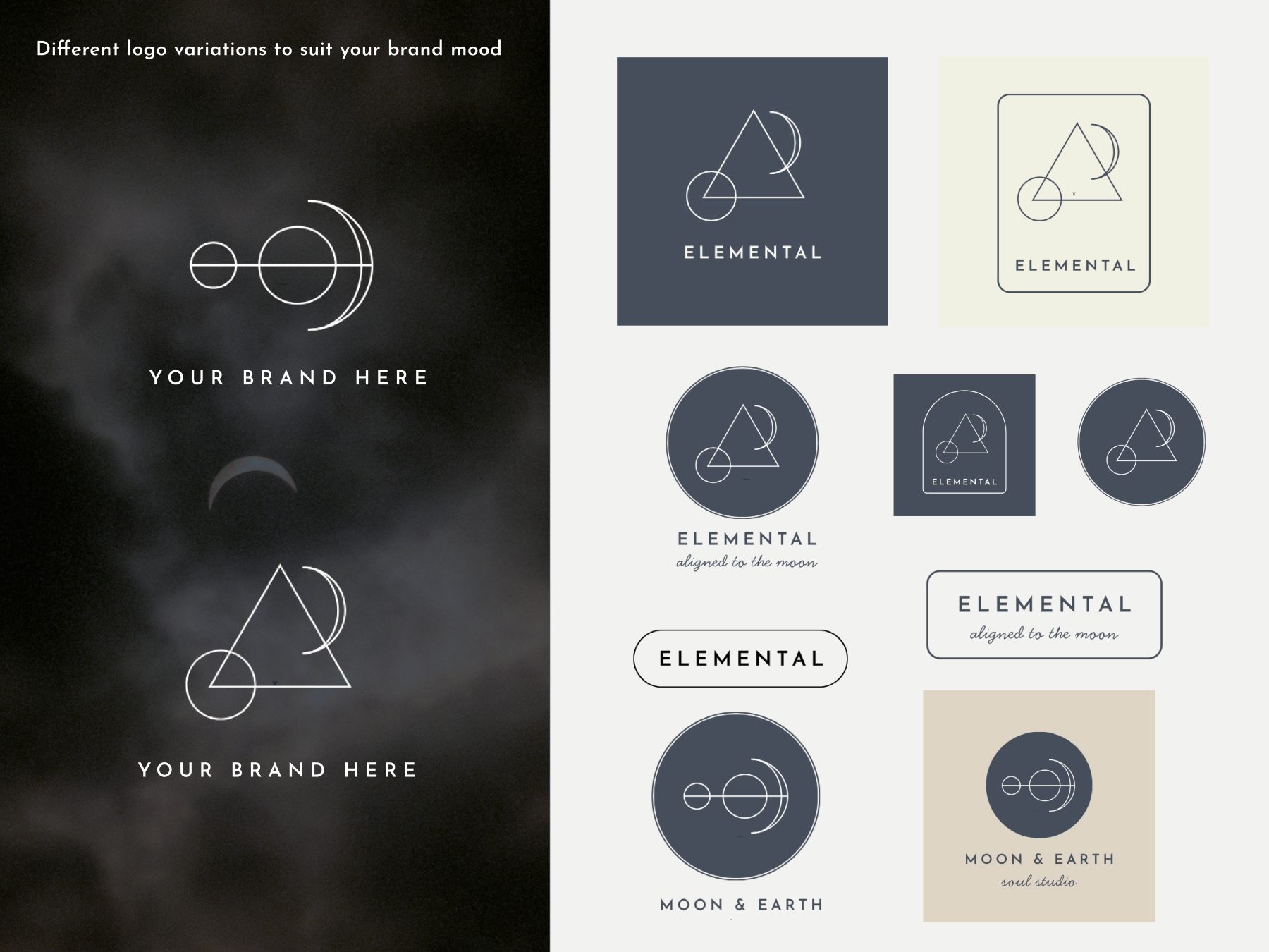 Sacred Spiritual Holistic Wellness Tarot Geometry Astrology Moon Sun Logo Branding Sacred Spiritual Holistic Wellness Tarot Geometry Astrology Moon Sun Logo Branding